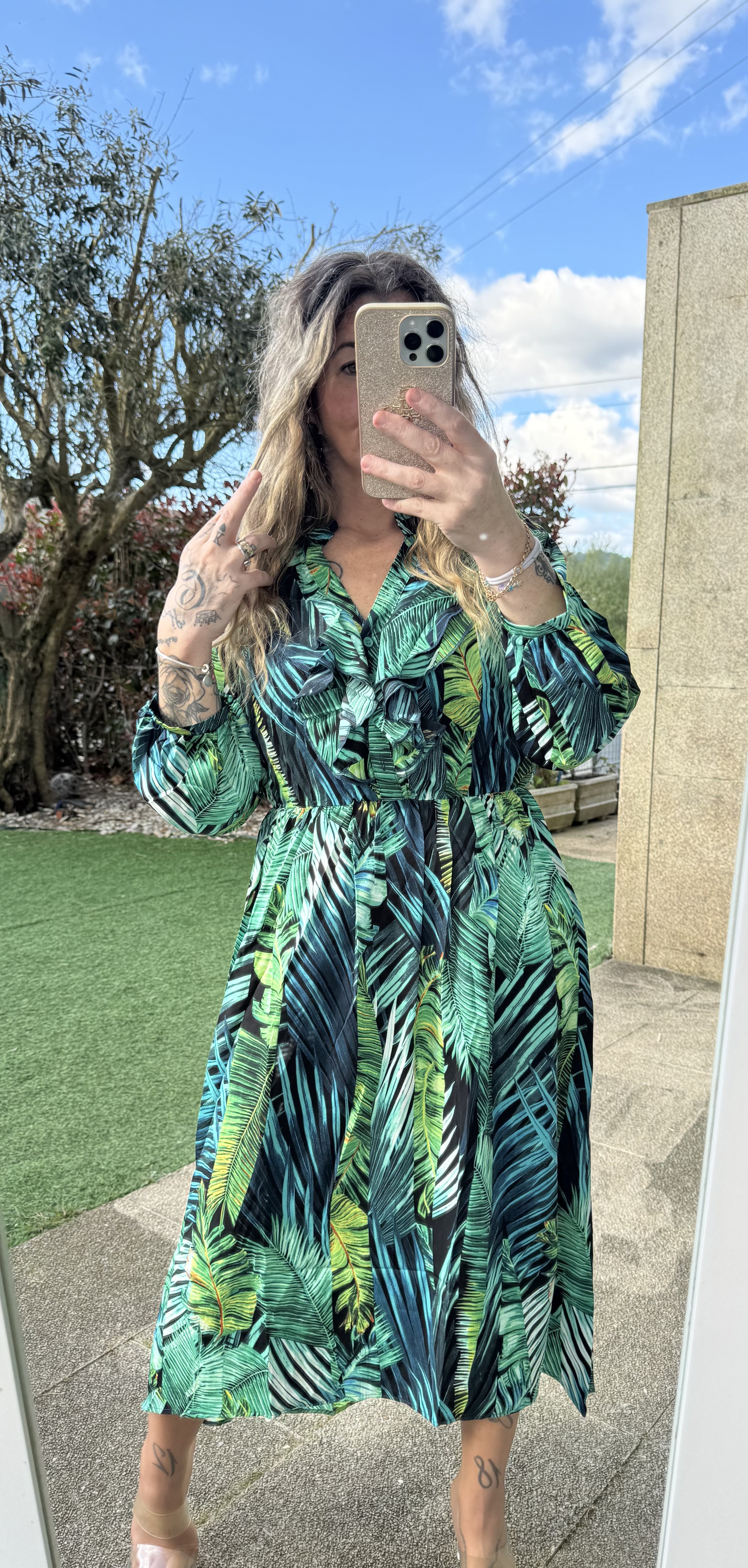 Vestido florido